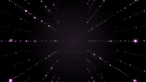 Abstract digital video background with binary code in zoom in motion. Stock Footage 116135517