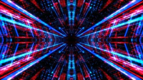Abstract digital virtual city. Scanning city for hackers attack concept. イラスト素材