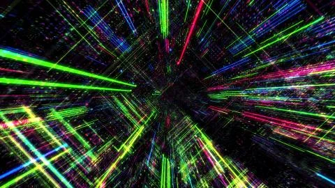 Abstract digital virtual city. Scanning city for hackers attack concept. イラスト素材