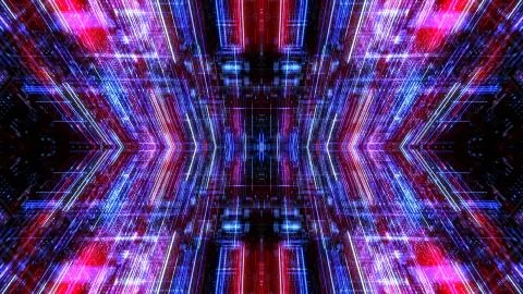 Abstract digital virtual city. Scanning city for hackers attack concept. イラスト素材