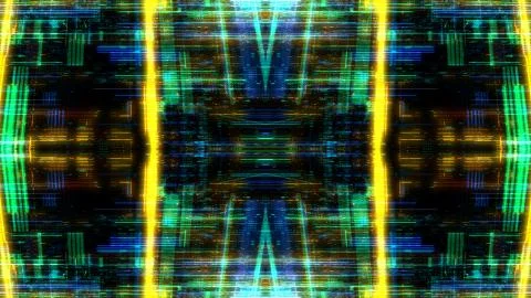 Abstract digital virtual city. Scanning city for hackers attack concept. イラスト素材