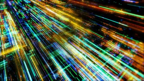 Abstract digital virtual city. Scanning city for hackers attack concept. イラスト素材