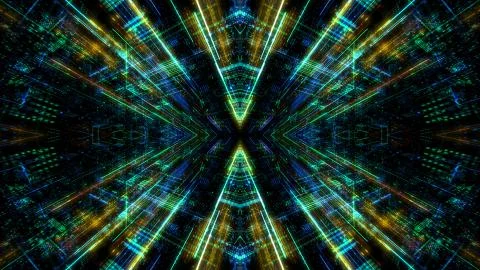 Abstract digital virtual city. Scanning city for hackers attack concept. 库存插图