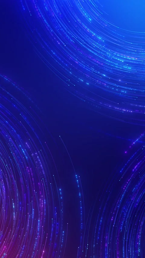 Abstract digital visualization of blockchain technology featuring interconnected Stock Footage 314200277