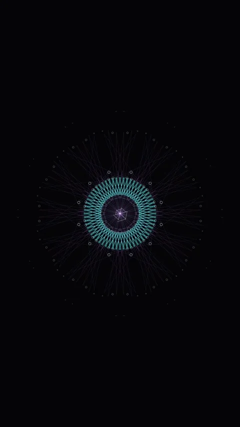 Abstract digital vortex particle effect background animation 스톡 동영상 345494507