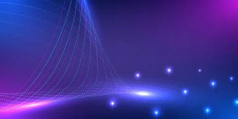 Abstract digital wave background 104 Stock Illustration