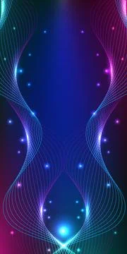 Abstract digital wave background. Design for data transmission global netwo.. Stock-Illustration
