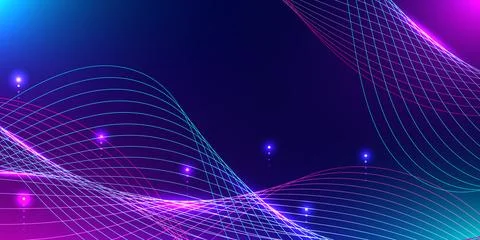 Abstract digital wave background. Design for high-speed internet fiber opti.. イラスト素材