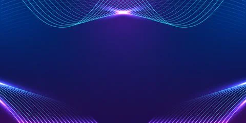 Abstract digital wave background. Design for geometric wave pattern with bl.. Stock Illustration