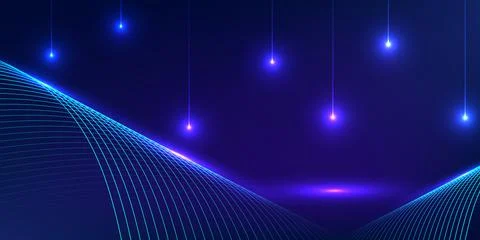 Abstract digital wave background. Design for metaverse technology virtual r.. Stock Illustration