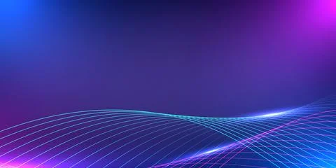 Abstract digital wave background. Design for futuristic connection represen.. Stock Illustration