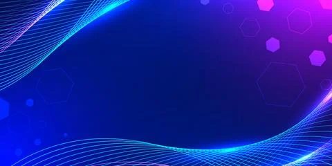 Abstract digital wave background. Disign for data flow cloud computing netw.. Illustrazione stock