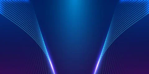 Abstract digital wave background. High-tech for digital art posters and cre.. Stock Illustration