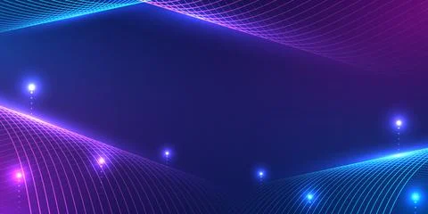Abstract digital wave background. Wave for metaverse technology virtual rea.. Stock Illustration