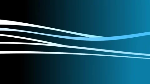 Abstract digital wave lines background. Cyber or technology background Stock Footage 254712316