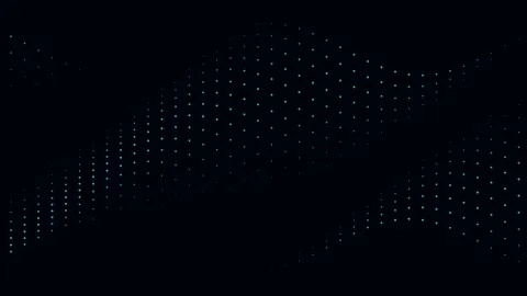 Abstract digital wave motion graphic background video Stock Footage 347390775