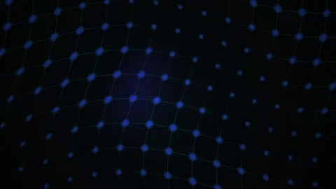 Abstract Digital Wave Network Background for Futuristic Visuals Stock Footage 343686339