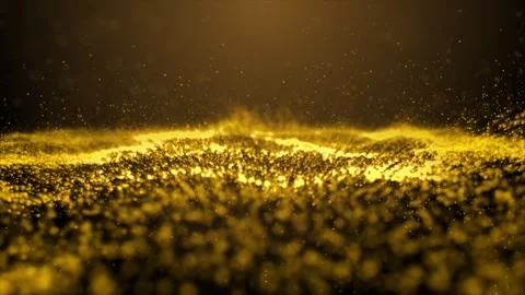 Abstract digital wave of particles and energy Video stock 240634173