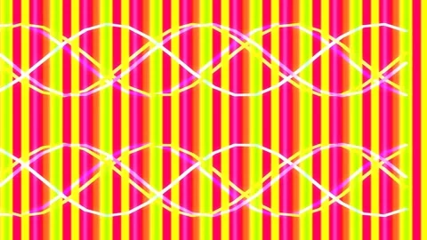 Abstract digital wave pattern background with vibrant blue and green flowin.. Stock Footage 339776994