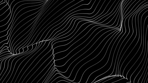 Abstract Digital Wave Technology Video Animated Background Stock Footage 341934401