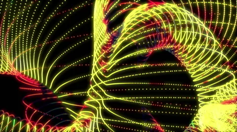 Abstract Digital waves Stock-Footage 56059154