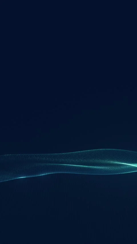 Abstract Digital Waves Stock Footage 315008195