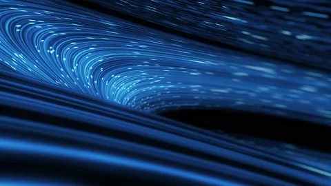 Abstract Digital Web Network And Communication Data Lines Loop Stock Footage 155017598