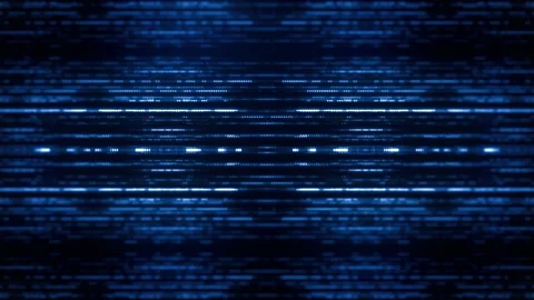 Abstract Digital Web Network And Communication Data Lines Loop Stock Footage 162376501
