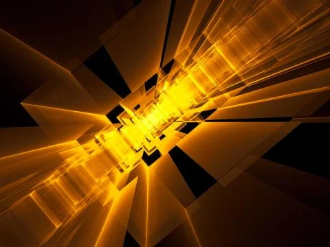 Abstract digitally generated image Stock Illustration