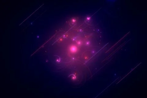 Abstract digitally generated modern art background image Stock Illustration