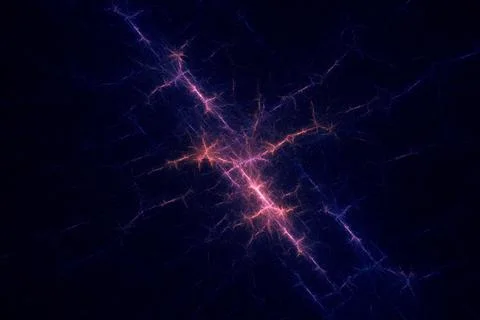 Abstract digitally generated modern art background image Stock Illustration