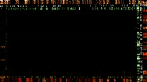 Abstract digits motion background 動画素材 352281