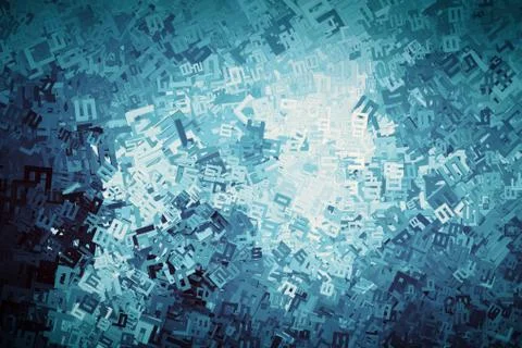 Abstract digits, numbers background. Maths, finance 스톡 일러스트