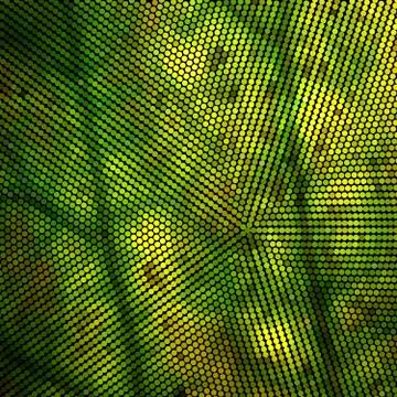 Abstract disco background with halftone. Stock Illustration