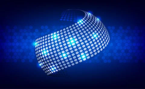 Abstract disco background Stock Illustration