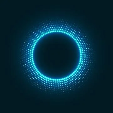 Abstract disco background with neon glowing Stock Illustration