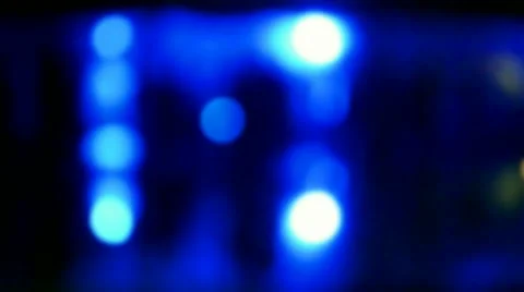 Abstract disco blue color lighting, blurred discotheque holiday arena, party. Video stock 45243172