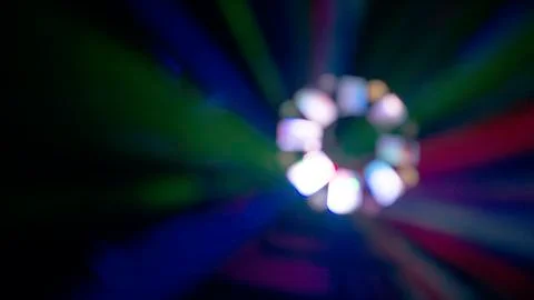 Abstract disco light Stock Photos