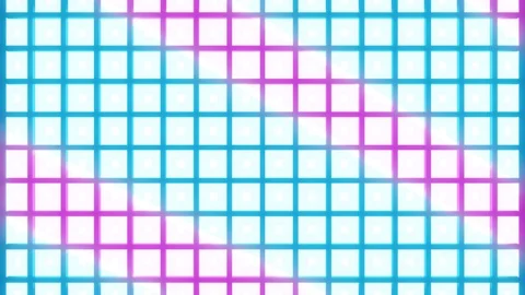Abstract disco wireframe pattern with moving colors vjloop Video stock 110628192
