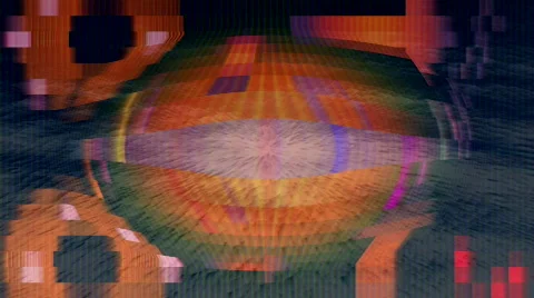 Abstract disco/music theme with various background effects. HD 1080i. 14 seconds Stock Footage 114535