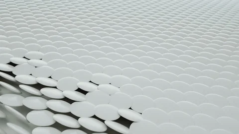 Abstract Disk Turn, 3d Animation 4k Stock Footage 123000990