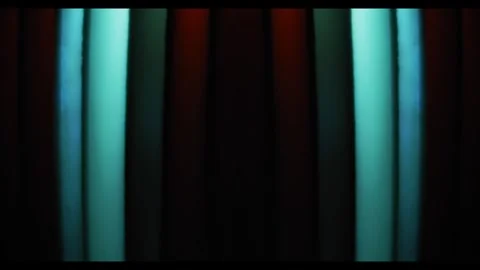 Abstract display of colorful lines changing over time 스톡 동영상 320407597