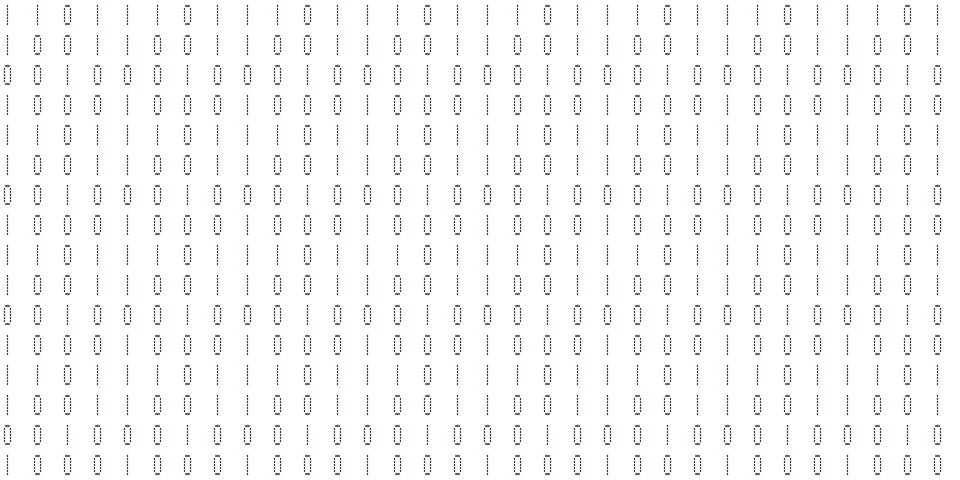 Abstract display digit pattern. Electronic Numbers Background. Cyberspace t.. Stockillustratie