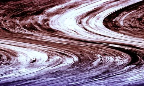 Abstract Distorted Background with Horizontal Swirling Fluid Texture and Br.. 스톡 일러스트