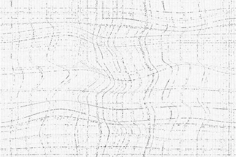 Abstract Distorted Grid Grunge Texture Background Stock Illustration