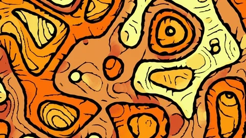 Abstract distorted pattern Stock Footage