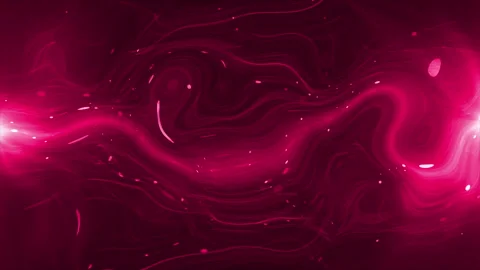 Abstract distorted swirl waves gradient striped curves composition red fluid Stock Footage 252758812