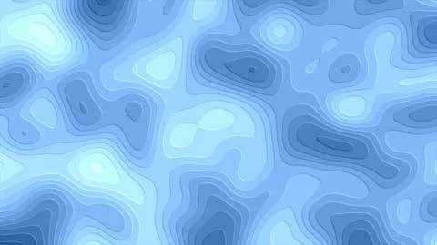 Abstract distorted swirl waves gradient striped curves composition Stock Illustration