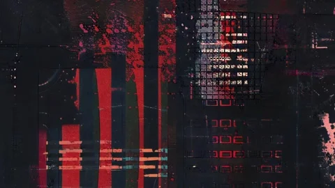 Abstract Distressed Grunge Texture Layer Stock Footage 299823053