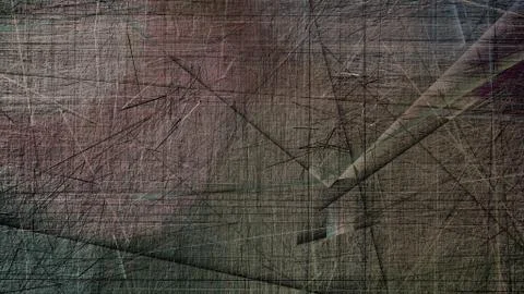 Abstract Distressed Painting Stock Illustration